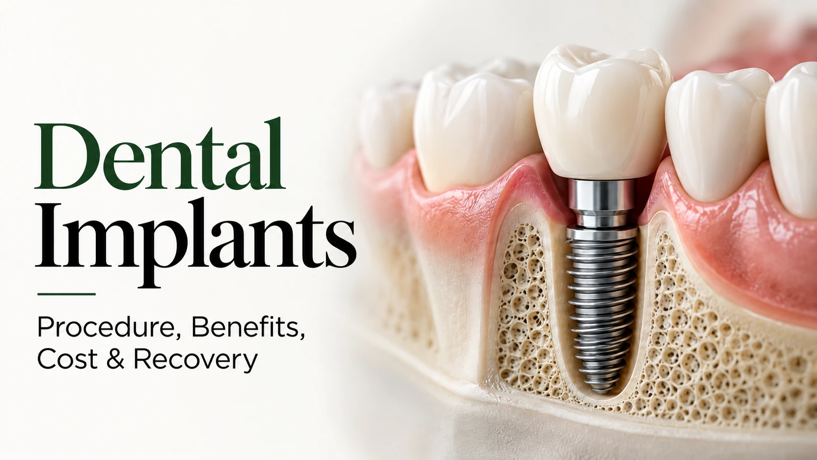 Dental Implants: Procedure, Benefits, Cost & Recovery